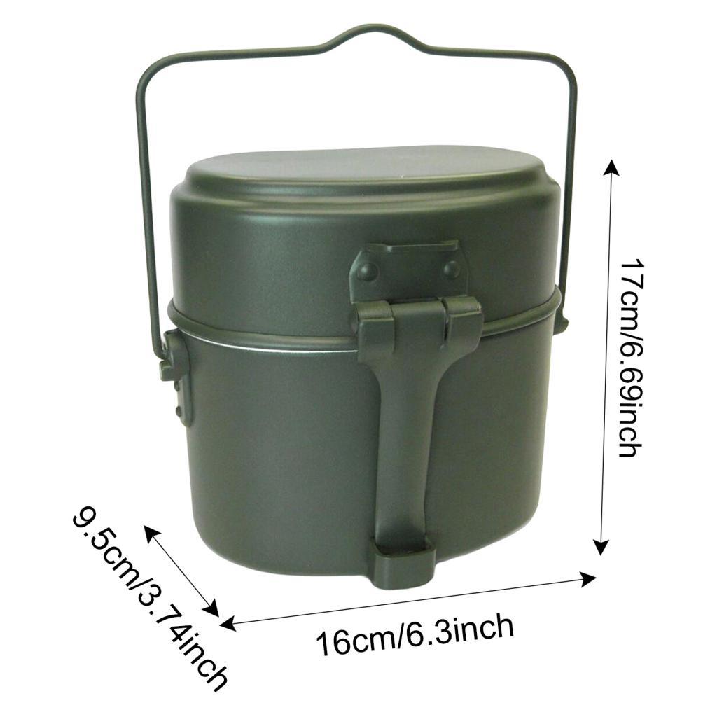 Camping Cooking Kit Box - 야외 식기 세트 캠핑 도시락 두꺼운