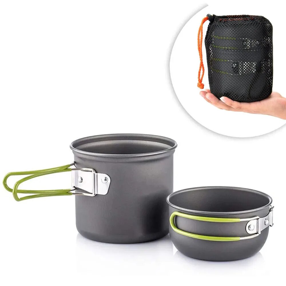 Camping Cooking Ware Set - 캠핑 조리기구 엉망 키트 초경량 캠핑