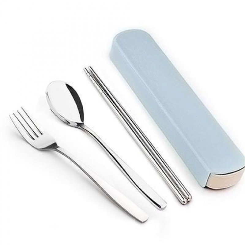 Camping Cooking Knife Set - 4 개/대 스테인레스 스틸 젓가락 숟가락
