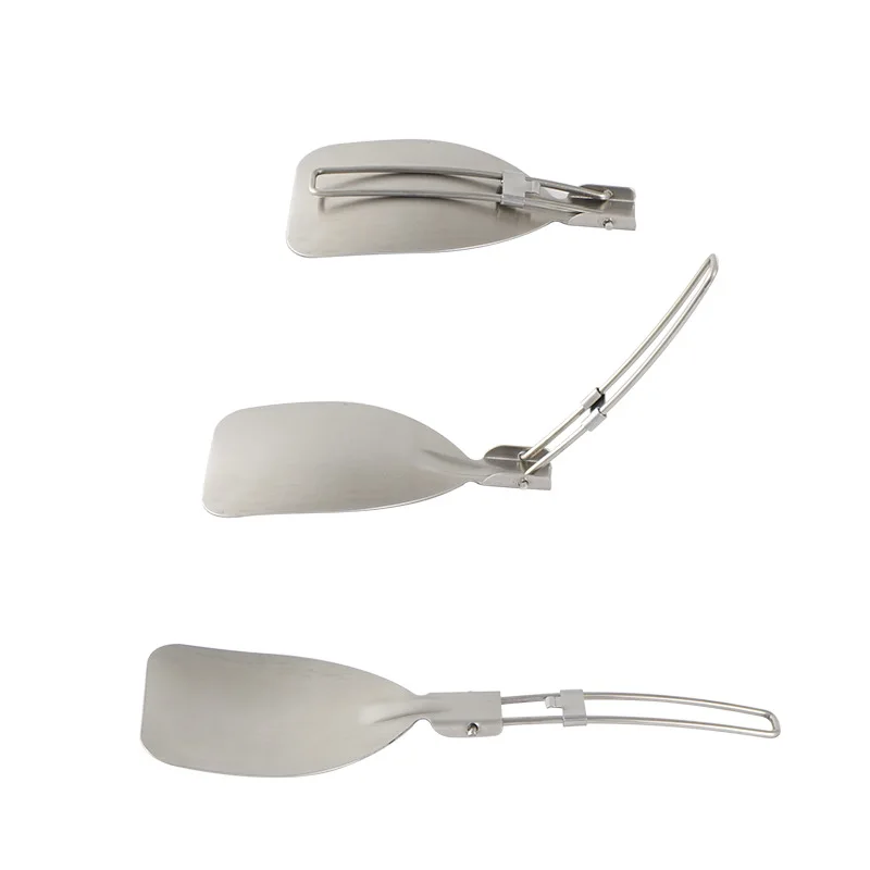 Camping Cooking Set 2 Person - 접이식 캠핑 주걱 스테인레스 스틸 요리기구