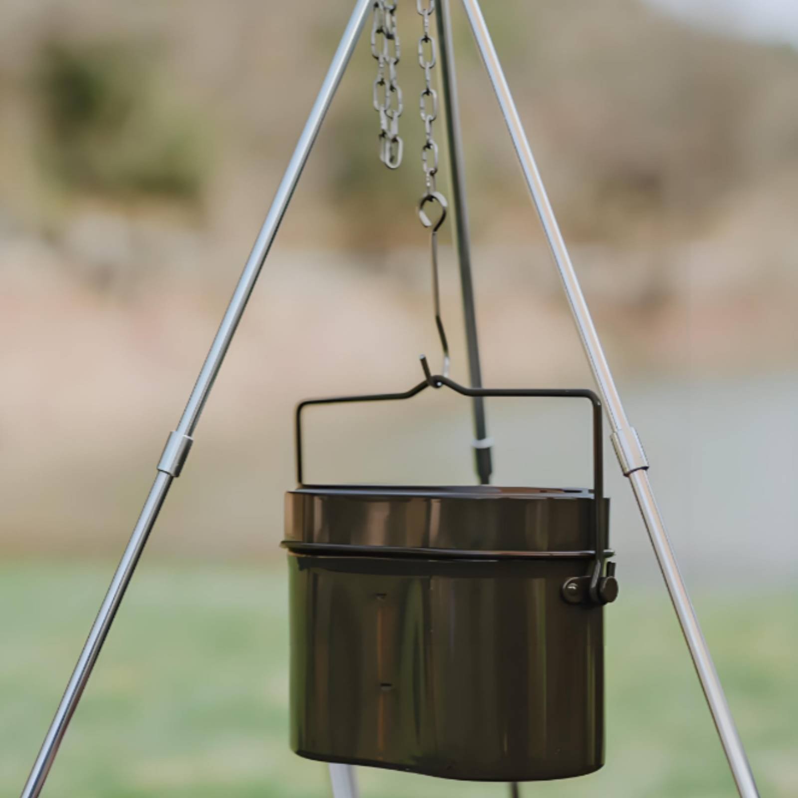 Camping Cooking Kit Box - 독일 디자인 멀티 기능 3종 캠핑