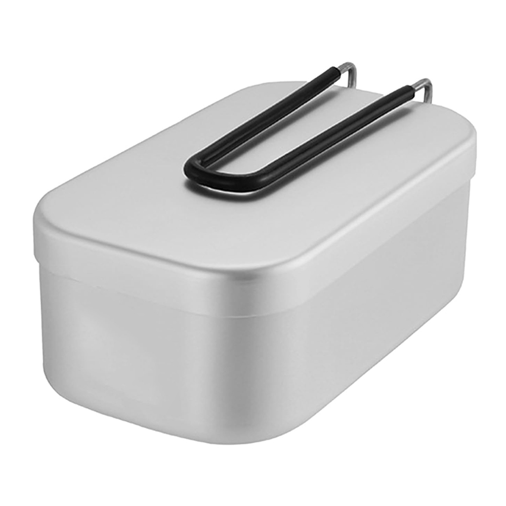 Camping Cooking Kit Box - 800ML 알루미늄 도시락 상자 야외 캠핑