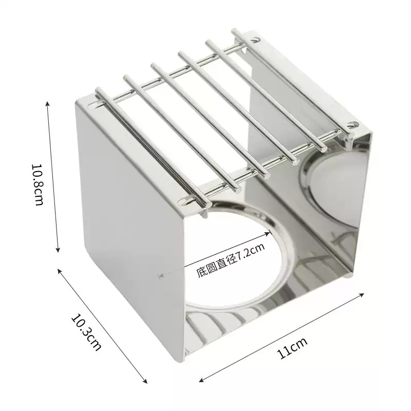 Camping Cooking Set Stainless Steel - 스테인리스 스틸 사각 커피 스토브 스탠드,