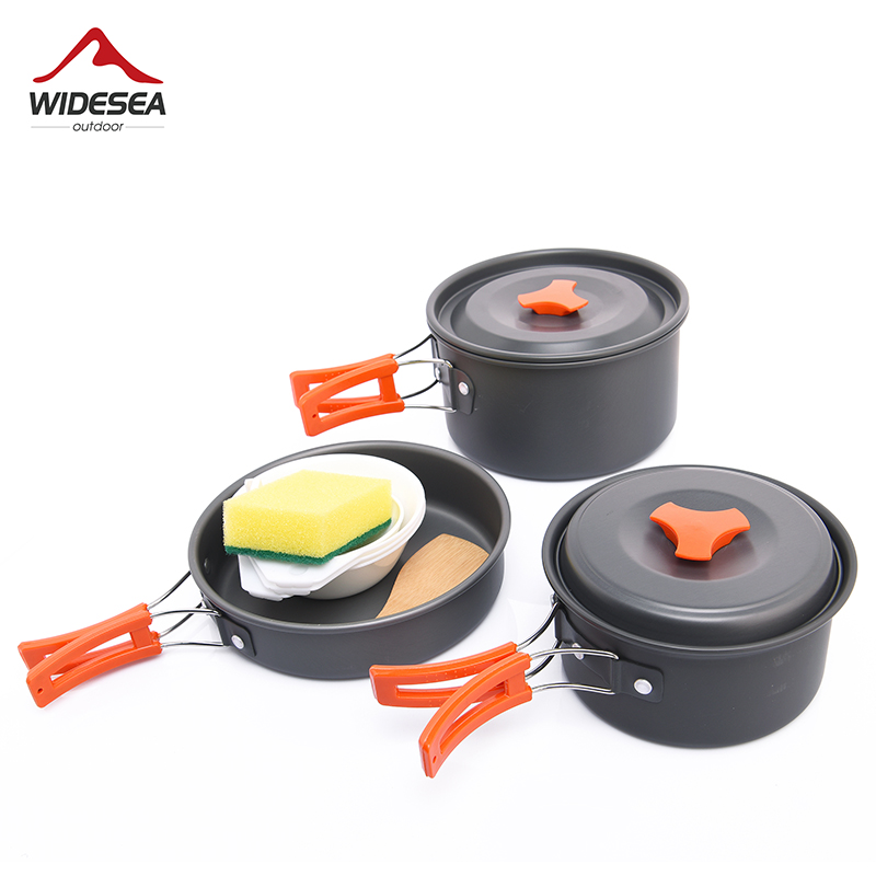 Camping Cooking Ware Set - Widesea 캠핑 야외 조리기구 세트 식기