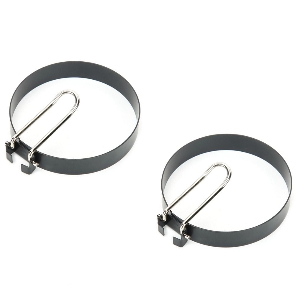 Camping Cooking Ring - 2PCS 요리 도구 스테인레스 스틸 계란