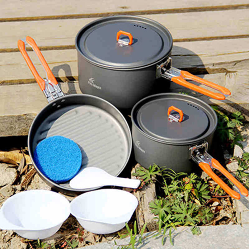 Camping Cooking Ware Set - 파이어 메이플 요리 세트, 냄비 프라이팬,