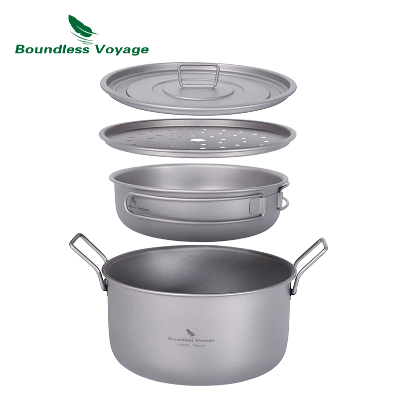 Camping Cooking Ware Set - 무한 항해 캠핑 요리 냄비 다기능