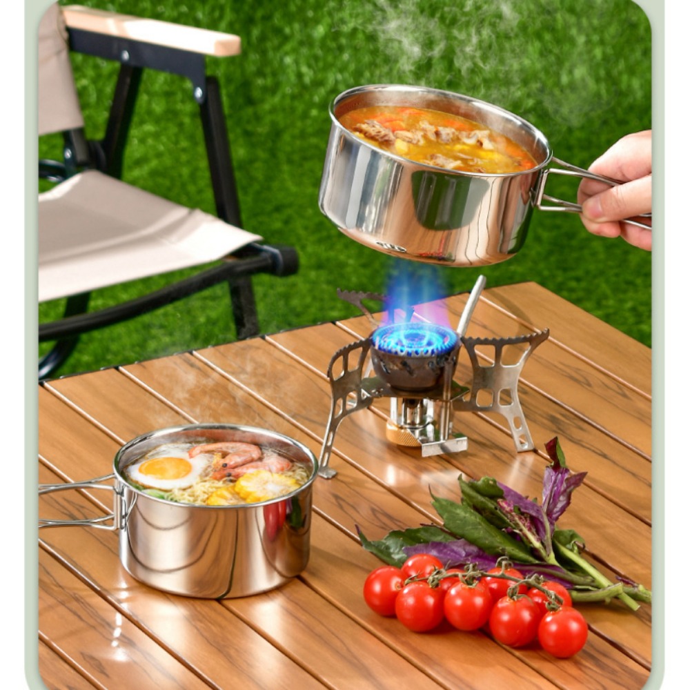 12PCS 모험 캠프 쿡 세트 캠핑 냄비와 팬 가족 C - Camping Cooking Pots And Pans Set 리뷰 및 가격