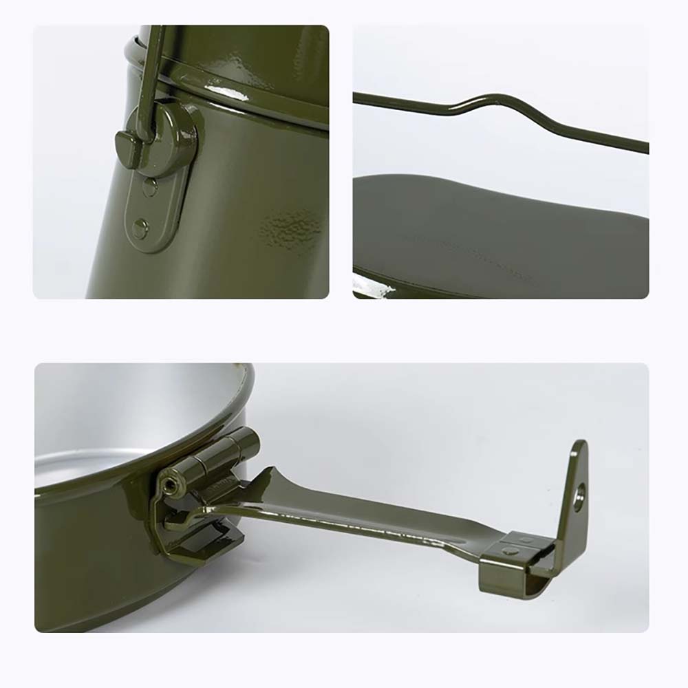 TARKA 캠핑 도시락 상자 육군 캔틴 컵 냄비 피크닉 - Camping Cooking Kit Box 리뷰 및 가격