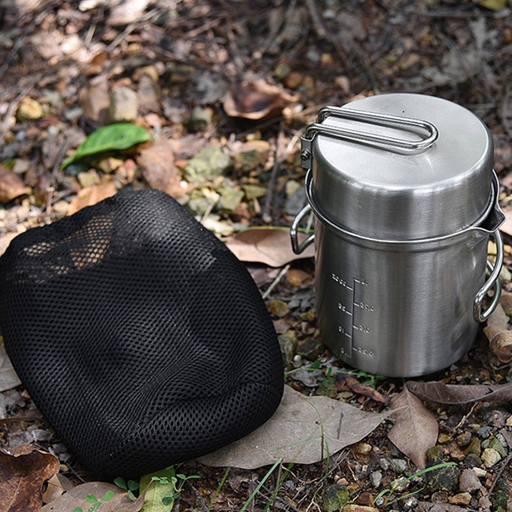 내구성이 뛰어난 스테인레스 스틸 캠핑 조리기구 세트 메 - Camping Cooking Set Stainless Steel 리뷰 및 가격