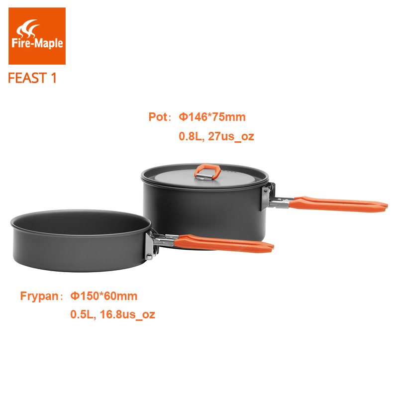 Fire Maple Feast 1 야외 캠핑 하이킹 조 - Camping Cooking Pots And Pans Set 리뷰 및 가격