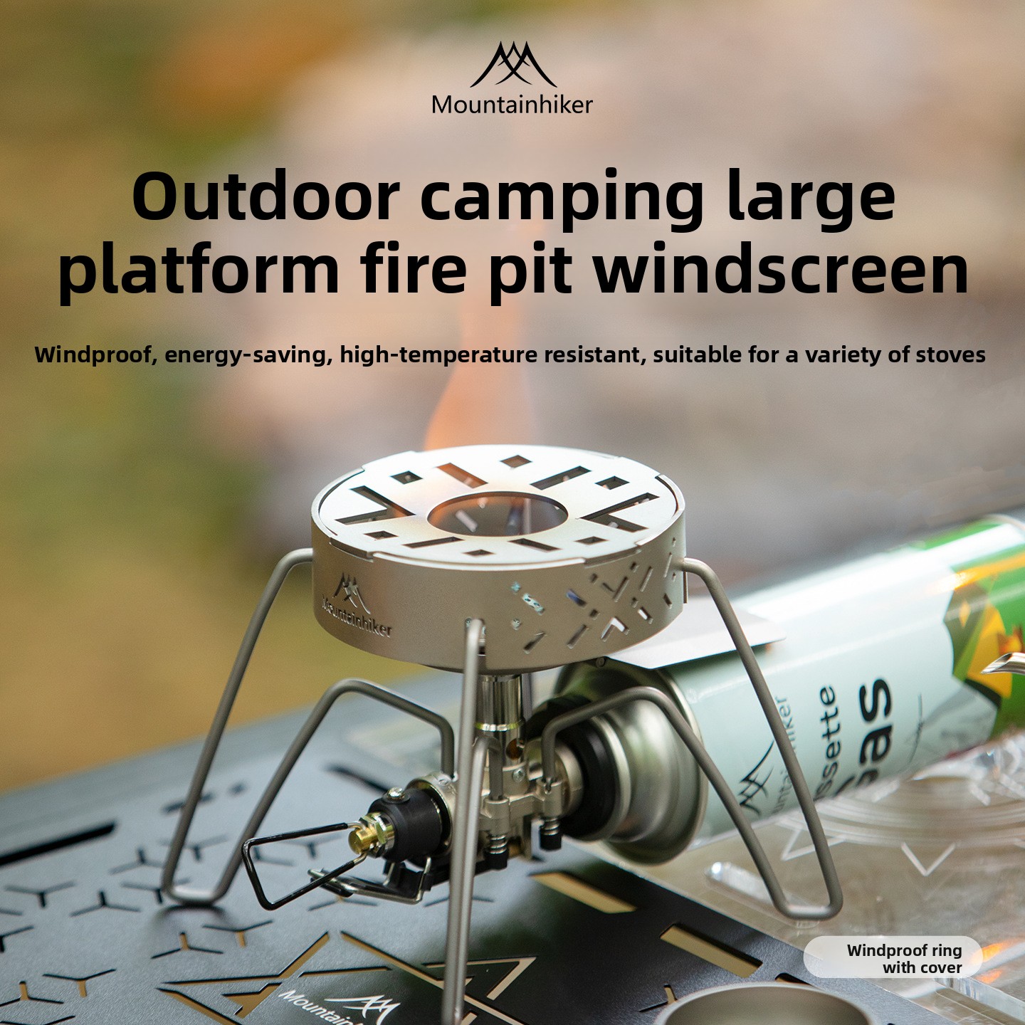 MOUNTAINHIKER 야외용 바람막이 가스 휴대용  - Camping Cooking Ring 리뷰 및 가격