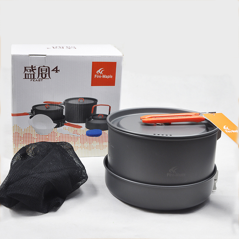 파이어 메이플 4-5인용 조리기구 세트, 냄비 프라이팬 - Camping Cooking Set 2 Person 리뷰 및 가격