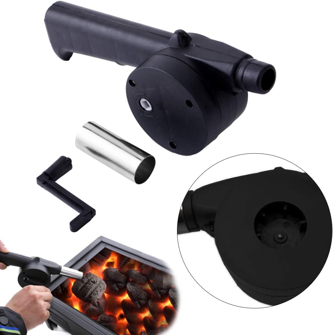 바베큐 팬 에어 블로워 빠른 불쏘시개 휴대용 수동 핸드 - Campfire Cooking 리뷰 및 가격