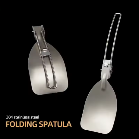 접이식 캠핑 주걱 스테인레스 스틸 요리기구 야외 접이식 - Camping Cooking Set 2 Person 리뷰 및 가격