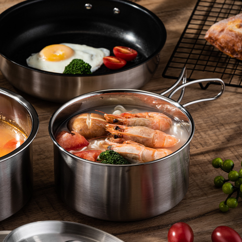 휴대용 캠핑 피크닉 조리기구 세트 4종 304 스테인리 - Camping Cooking Set For 4 리뷰 및 가격