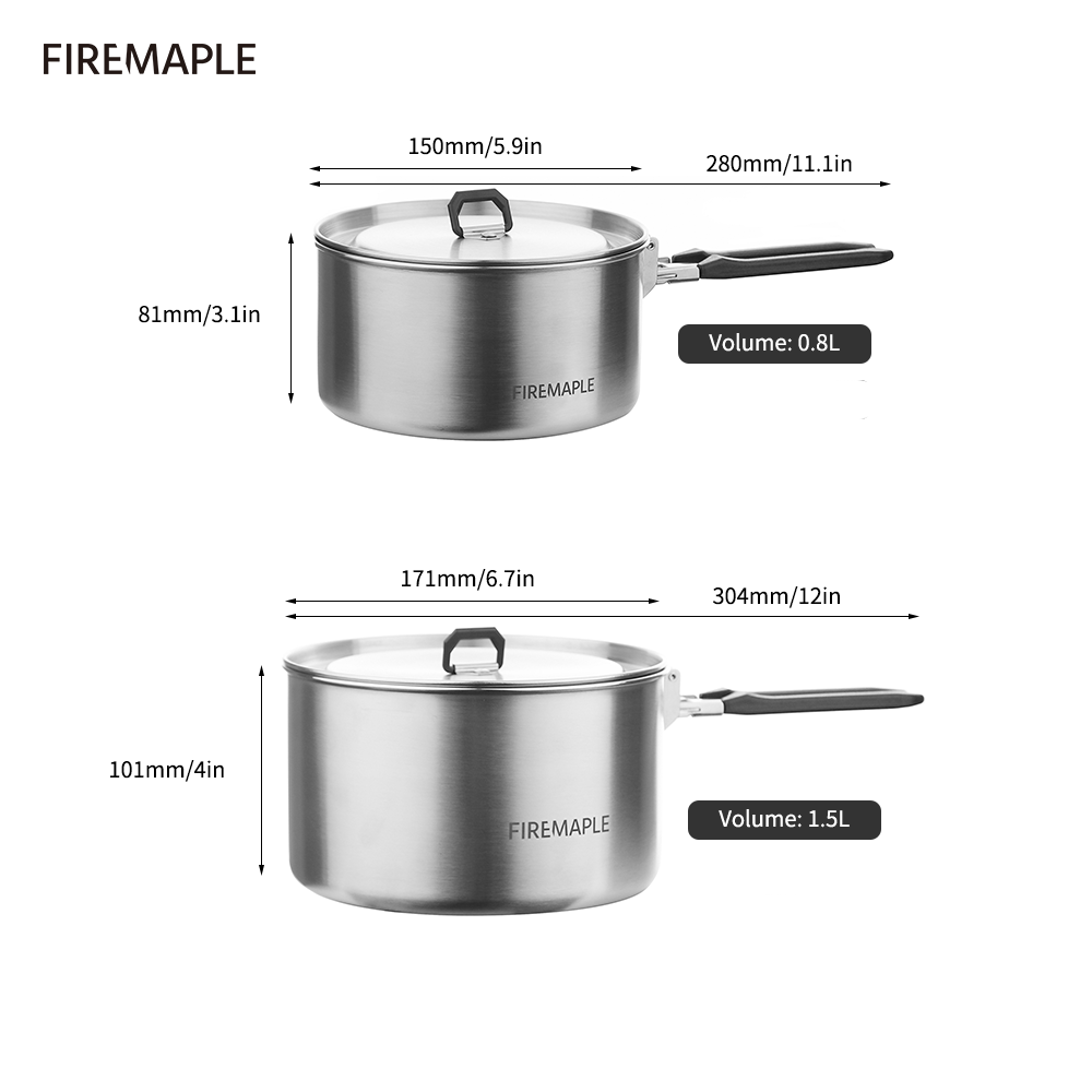 화재 메이플 캠핑 조리기구 하이킹 Antarcti 스테 - Camping Cooking Ware Set 리뷰 및 가격