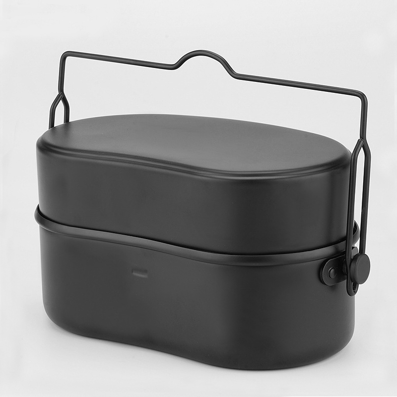 알루미늄 도시락 조리기구 야외 캠핑 밥솥 독일식 식기  - Camping Cooking Kit Box 리뷰 및 가격