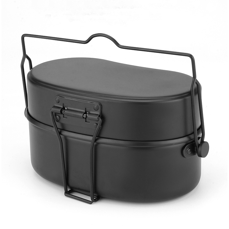 알루미늄 도시락 조리기구 야외 캠핑 밥솥 독일식 식기  - Camping Cooking Kit Box 리뷰 및 가격