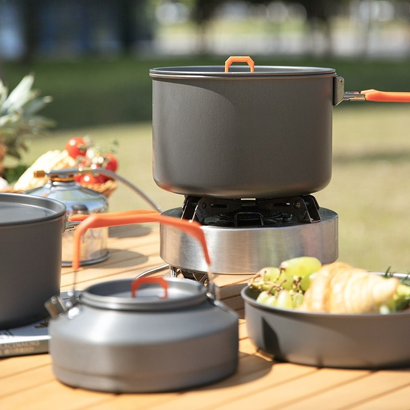[핫 세일 세트] 야외용 화로 조리기구 타오티 세트 칭 - Camping Cooking Set For 4 리뷰 및 가격