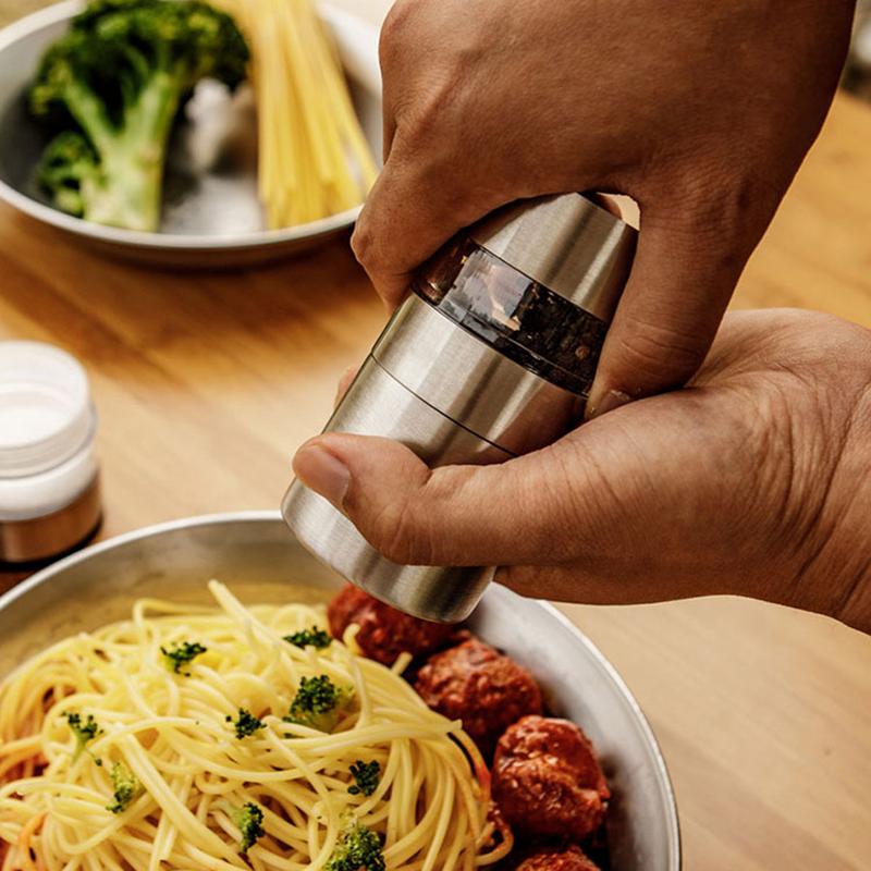 여행 조미료 용기 고추 분쇄기 야외 요리 캠핑 여행을위 - Camping Cooking Set For 4 리뷰 및 가격