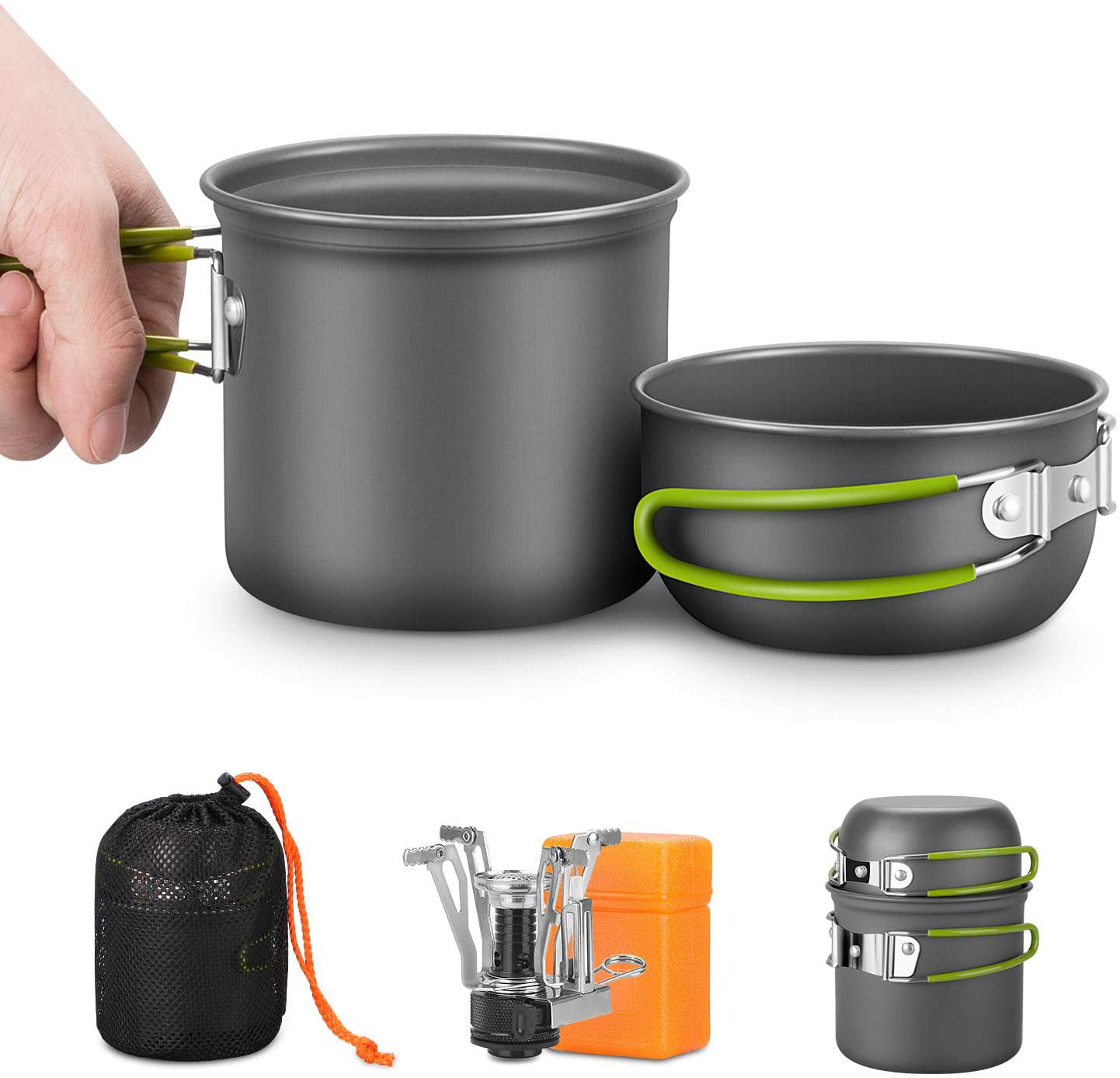 캠핑 조리기구 세트 스토브 포함 야외 요리 세트 나이프 - Camping Cooking Kit Box 리뷰 및 가격
