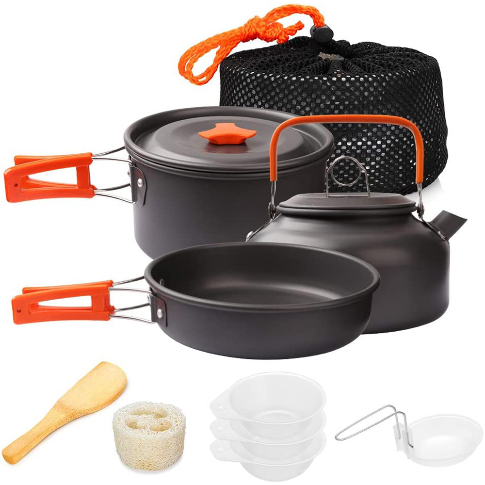 1pcs/1set 캠핑 조리기구 키트 야외 요리 세트  - Camping Cooking Ware Set 리뷰 및 가격