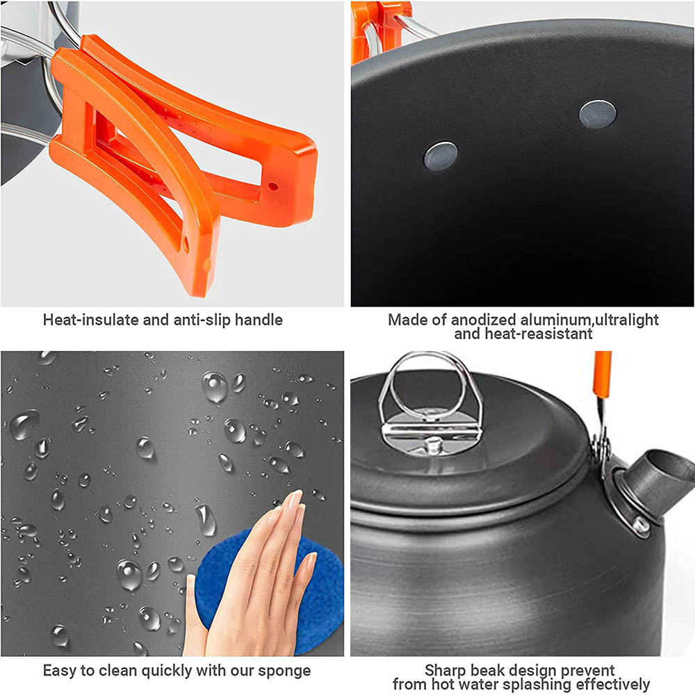 1pcs/1set 캠핑 조리기구 키트 야외 요리 세트  - Camping Cooking Ware Set 리뷰 및 가격