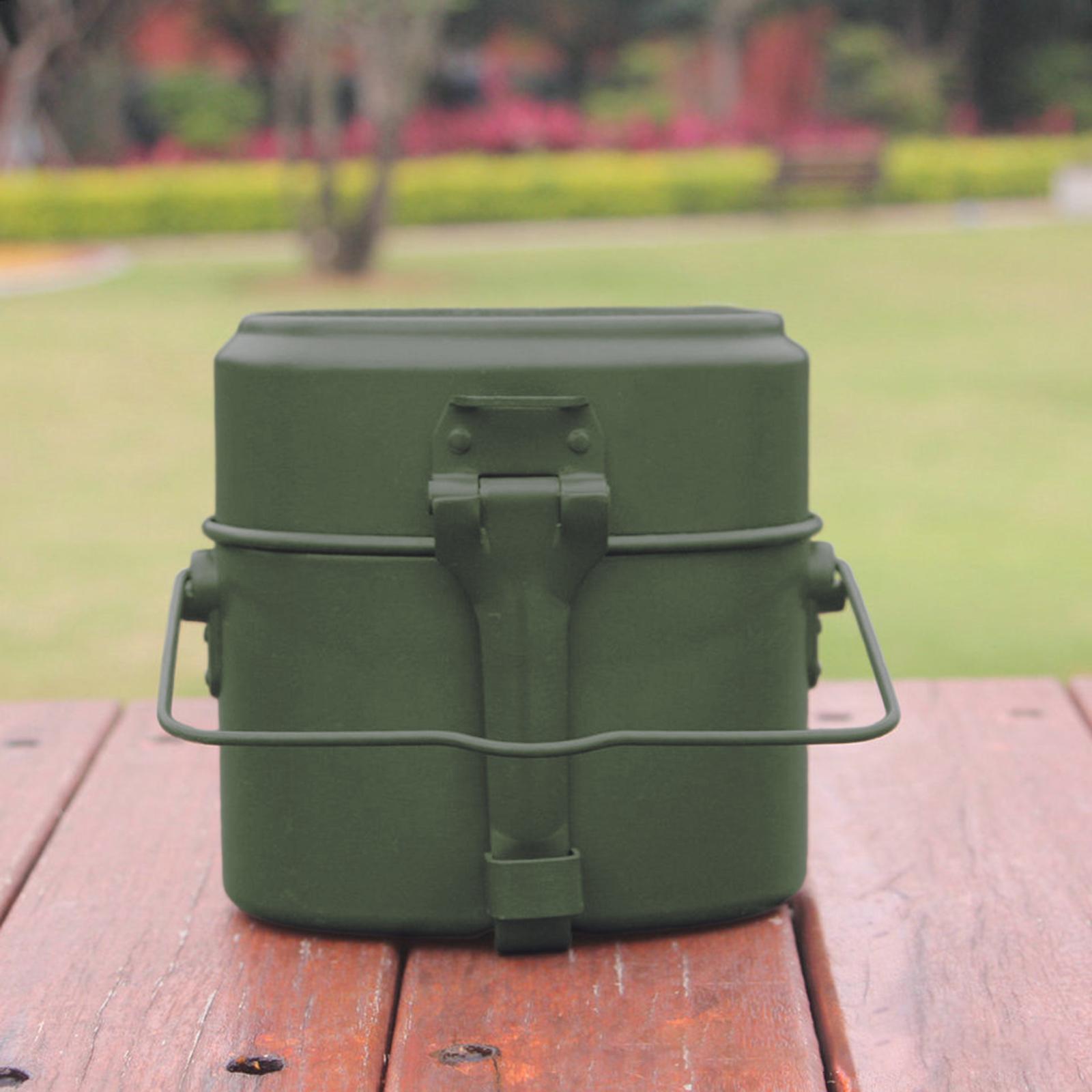 3개/세트 도시락 알루미늄 냄비 및 프라이팬 캠핑 피크 - Camping Cooking Kit Box 리뷰 및 가격