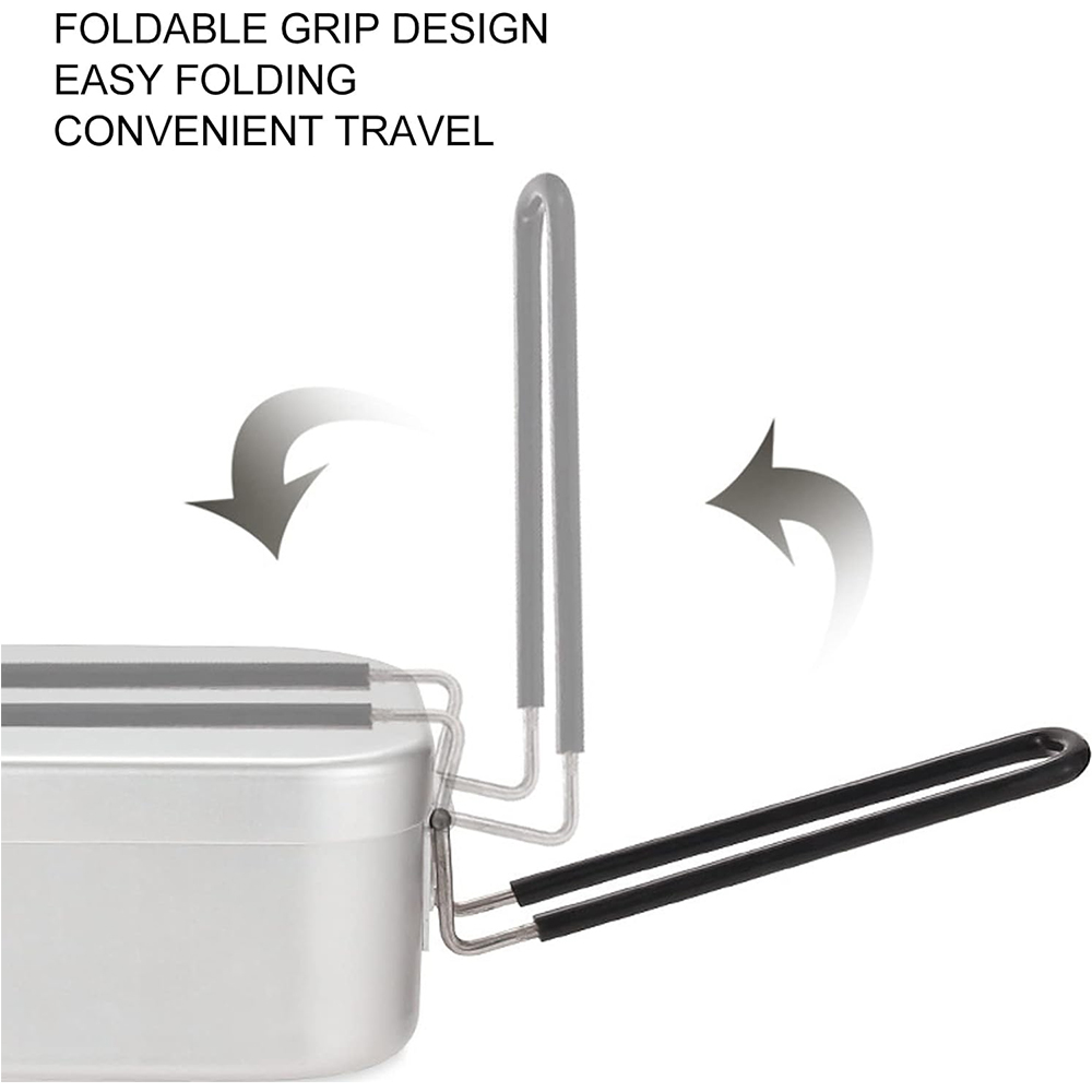 800ML 알루미늄 도시락 상자 야외 캠핑 조리기구 식 - Camping Cooking Kit Box 리뷰 및 가격