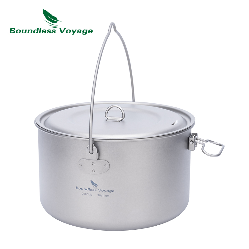 Boundless Voyage 티타늄 냄비, 캠핑 조리 - Camping Cooking Ware Set 리뷰 및 가격