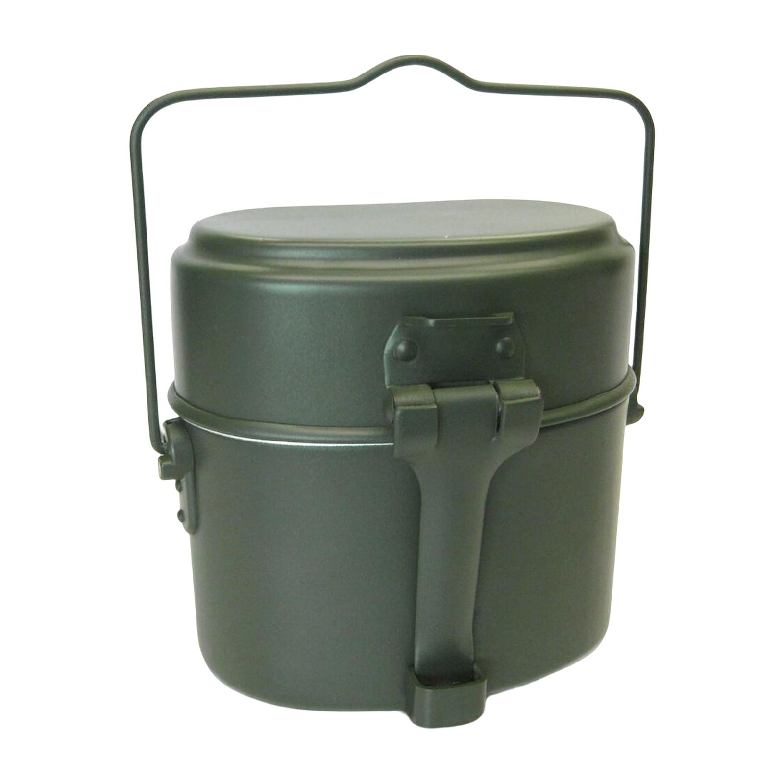 캠핑 하이킹 요리를 위한 도시락 세트 냄비 및 팬 알루 - Camping Cooking Kit Box 리뷰 및 가격