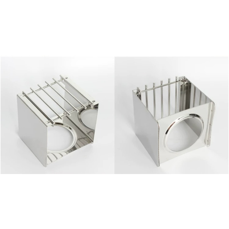 스테인리스 스틸 사각 커피 스토브 스탠드, 모카 포트  - Camping Cooking Set Stainless Steel 리뷰 및 가격