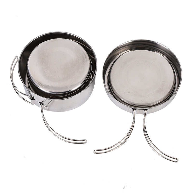CLS 4종 스테인리스 캠핑 조리기구 세트 휴대용 네스 - Camping Cooking Set For 4 리뷰 및 가격