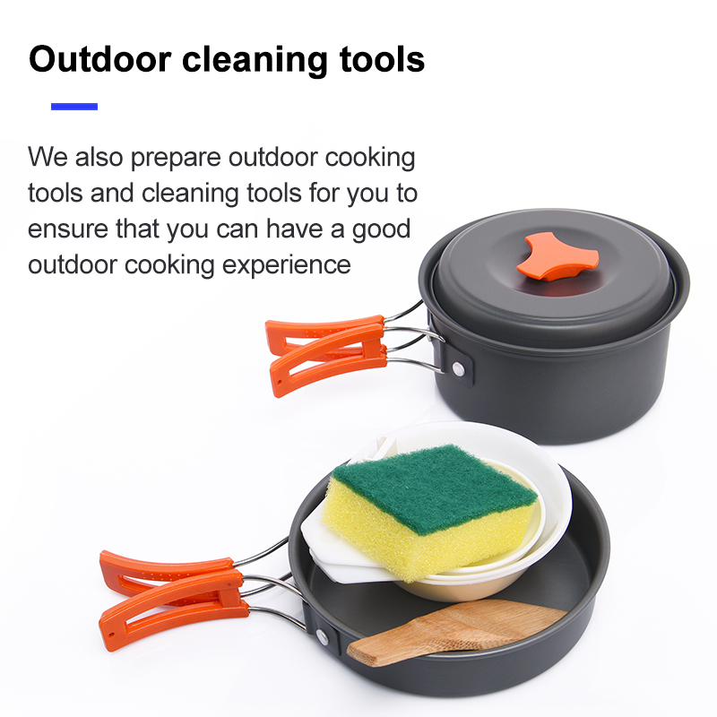 Widesea 캠핑 야외 조리기구 세트 식기 요리 칼  - Camping Cooking Ware Set 리뷰 및 가격