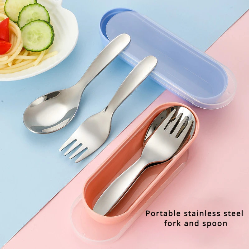 2 PCS 1 세트 휴대용 숟가락 포크 식기 야외 캠핑 - Camping Cooking Set 2 Person 리뷰 및 가격