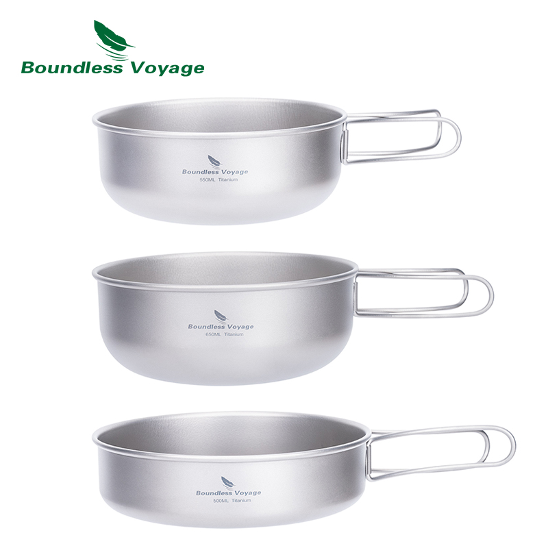 무한한 여정 티타늄 캠핑 조리 세트 접이식 손잡이가 있 - Camping Cooking Pots And Pans Set 리뷰 및 가격