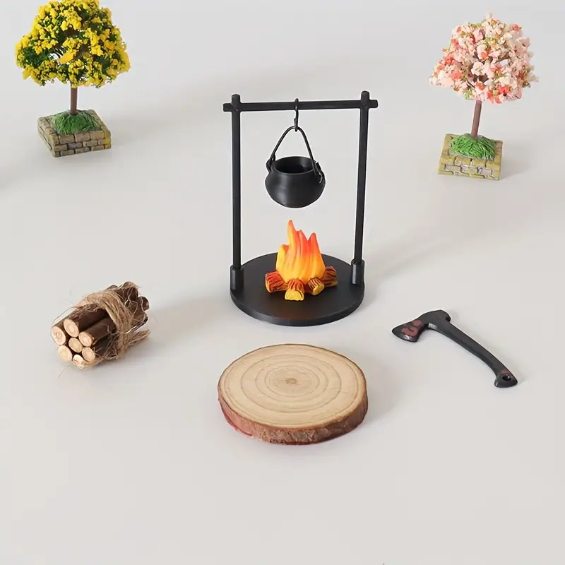 미니 캠프파이어 행잉 스토브 냄비 인형집 캠핑 피크닉  - Campfire Cooking 리뷰 및 가격