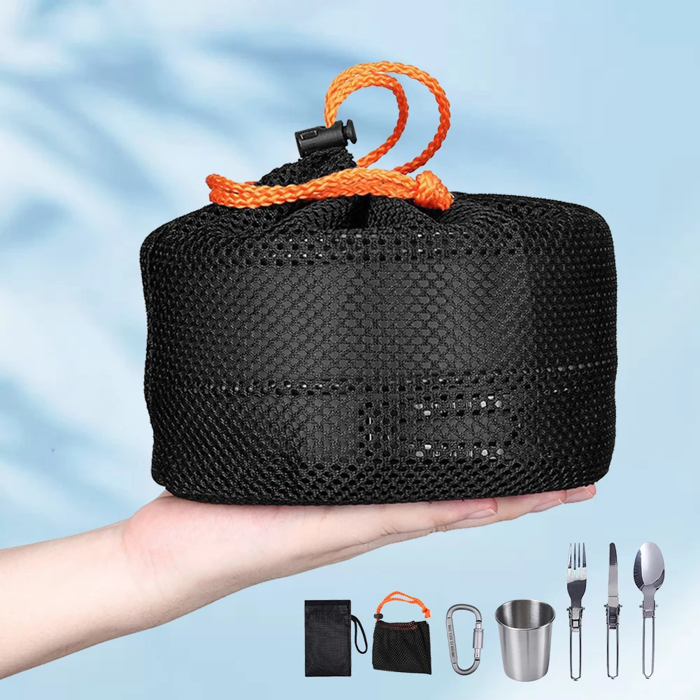 캠핑 조리기구 세트 주전자 냄비 프라이팬 휴대용 접이식 - Camping Cooking Pots And Pans Set 리뷰 및 가격