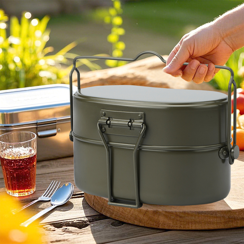 야외 캠핑메스킷 다기능 적절한 크기 알루미늄 합금 휴대 - Camping Cooking Kit Box 리뷰 및 가격