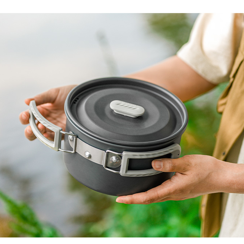 네이처하이크 야외 냄비 세트, 캠핑 요리 장비, 휴대용 - Camping Cooking Set Stainless Steel 리뷰 및 가격