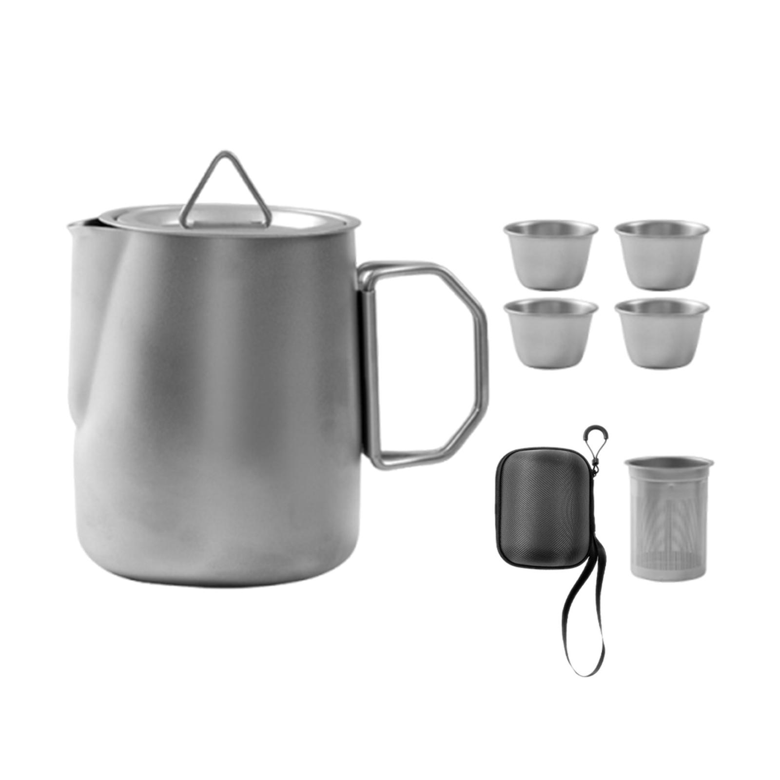 스테인리스 스틸 캠핑 컵 여행용 차 컵 세트 4개의 찻 - Camping Cooking Set For 4 리뷰 및 가격