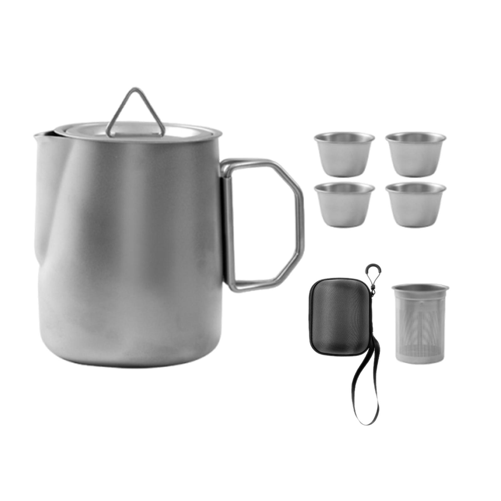스테인리스 스틸 캠핑 컵 여행용 차 컵 세트 4개의 찻 - Camping Cooking Set For 4 리뷰 및 가격